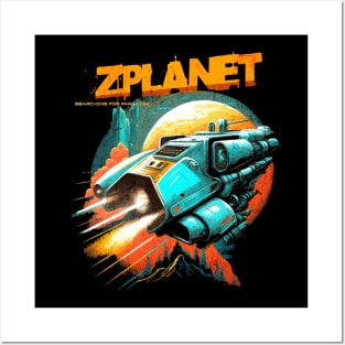 Zplanet Posters and Art